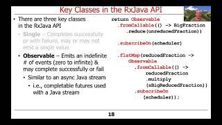 Understand Key Classes in the RxJava API