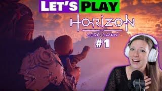 Jess's First Let's Play! - Horizon Zero Dawn | Embrace of the Nora #1