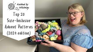 Top 20 Size-Inclusive Advent Knitting Patterns (2024 edition)