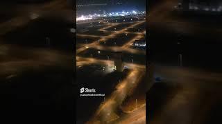 A Spectacular Nighttime Tour of DHA Multan from Above LRE