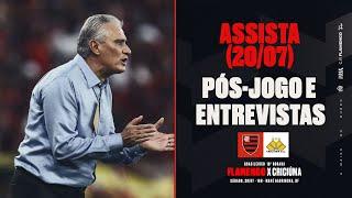 Pós-jogo com entrevista do treinador - AO VIVO - 20/07