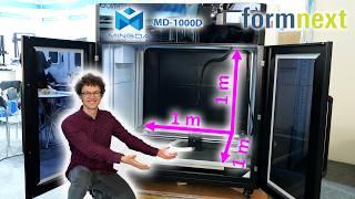MINGDA's giant 1000x1000x1000 mm 3D Printer at Formnext 2023 #AD