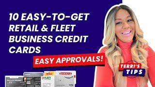 10 Business Retail Credit Cards! Build Business Credit with Retail & Fleet Cards! NO PG! EIN Credit!