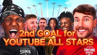 2 nd GOAL for YOUTUBE ALL STARS | Sidemen Charity Match 2025