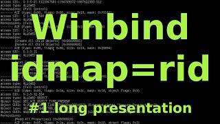 Integration of Linux server to Active Directory domain using winbind and idmap method rid (long)