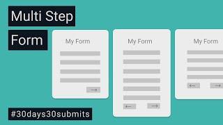 How to Create Multi Step Form Using HTML, CSS & JavaScript