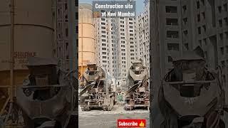 Largest construction sites at Navi Mumbai #shorts #construction #civil #civilprojects #mechanical