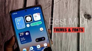 Best Theme Ever I Used? | MIUI Themes & Fonts - Highly Customisable