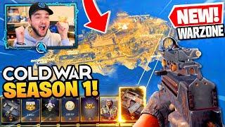 *NEW* SEASON 1 UPDATE - Cold War Warzone GAMEPLAY! (REBIRTH ISLAND GUNS)