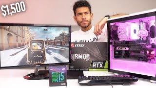 $1500 Gaming PC Build Guide - RTX 2070 i5 9600K (w/ Benchmarks)