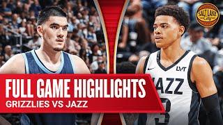 GRIZZLIES vs JAZZ | SALT LAKE CITY SUMMER LEAGUE | FULL GAME HIGHLIGHTS