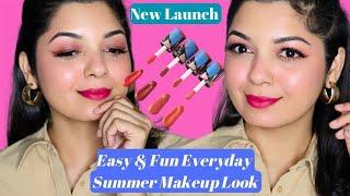 Smudged Brown liner | Summer Makeup Tutorial using New Launch Tints From Kiro