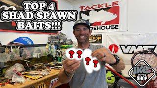 Unlocking the Shad Spawn: Proven Lures and Techniques for Bass Fishing | Top 4 Shad Spawn Baits