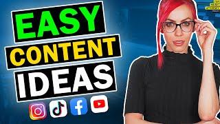 The EASIEST Content Ideas For Musicians Who Hate Posting!