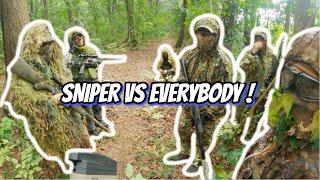 [AIRSOFT INDONESIA] SNIPER VS EVERYBODY ! HUT ABU 13TH ANNIVERSARRY (PART 2 - END)