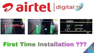 Airtel DTH First Time Installation Setup செய்வது எப்படி ?