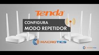 Tenda N300, N301 configurar modo repetidor