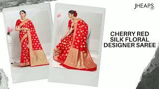 Latest Kanjivaram Red Saree | Bridal Sarees | South Indian Saree | Kanchipuram Saree | JHeaps Sarees