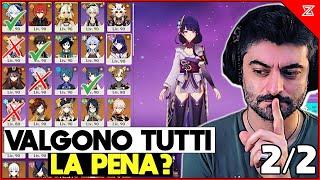 VETERANO di GENSHIN IMPACT commenta TUTTI i PERSONAGGI Patch 5.2 [Parte 2/2]