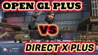 OPEN GL PLUS VS DIRECT X PLUS ? TENCENT GAMING BUDDY/GAMELOOP  || WHICH ONE BEST?