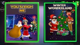 Scary Teacher 3D Christmas You Sleigh Me vs Scary Robber Home Clash Christmas Sticking Around