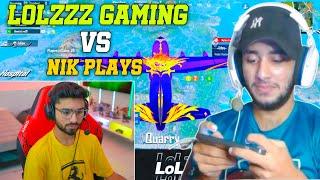 2Tim Fight LoLzZz Gaming vs Nik Plays Intense Fight Bgmi