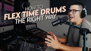 How To Flex Time Drums THE RIGHT WAY! (Logic Pro X)