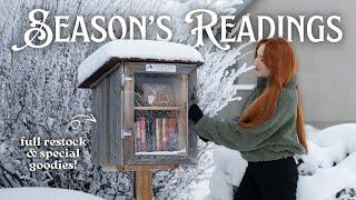 Holiday Little Free Library Restock  Blind Dates with a Book, Annotation Kits, & All New Stock!