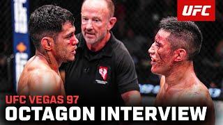 Gabriel Santos Octagon Interview | UFC Vegas 97