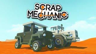 ДВЕ МАШИНЫ уровня БОГ | SCRAP MECHANIC (Cloud.I.Am)