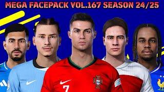 MEGA FACEPACK VOL.167 SEASON 24/25 - PES 2021 & FOOTBALL LIFE 2024