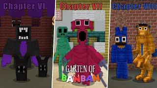 Garten of Banban Chapter 6 & 7 In Minecraft Map Full Gameplay