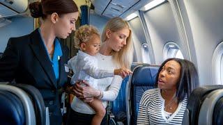 Mother Demands Black Woman Move for Her Child—Shocked When the Flight Attendant Takes Her Side