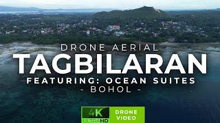 Breathtaking Drone Views of Tagbilaran City | Featuring Ocean Suites & Beach Scenery in Bohol