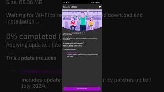 Motorola Edge 30 | Security Update | July | 2024 #shorts