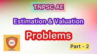 Estimation, Costing & Valuation/Problems/Part - 2