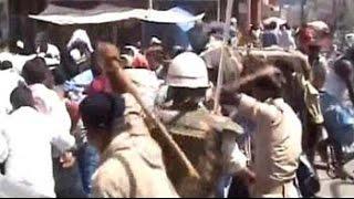 Police lathicharge protesting contractual teachers in Patna