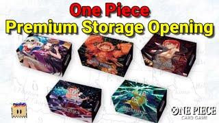 One Piece TCG: Premium Storage Box Opening