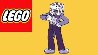 How to Build LEGO Cuphead Character King Dice | Bricks and Clay Play