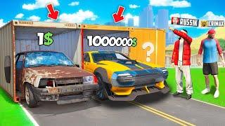 1€ vs 1.000.000€ CONTAINER in GTA 5!