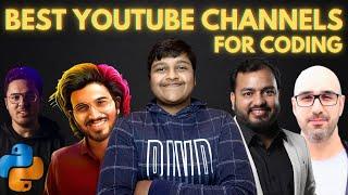 TOP 10 YOUTUBE CHANNELS FOR CODING 