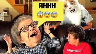 Scaring My Grandma!! 