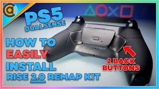 PS5 Rise 2.0 Remap kit No Soldering DualSense paddles #Extremerate. EASY tutorial BDM-010 + BDM-020