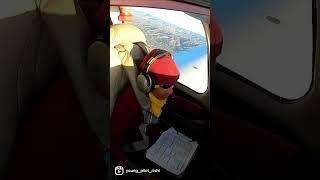 Young pilot really flying from left seat?