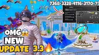 New Update 3.3 BestSensitivity Code + Control Settings Pubg Mobile/Bgmi Sensitivity 2024