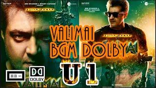 Valimai Motion Poster BGM Dolby | HBi Yuvan Shankar Raja Theme Music Dolby #Valimai #ValimaiUpdate