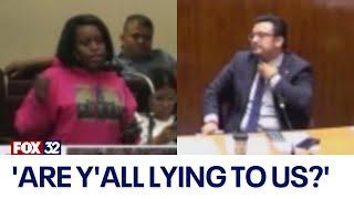 'Are y'all lying to us?' Chicago resident goes off on aldermen over migrant spending