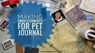 Pet Journal Ephemera / Embellishment Ideas