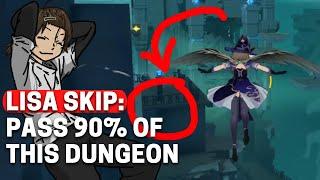 Speed Run Genshin Impact: THE LISA SKIP: SKIP ALL OF THIRD TEMPLE