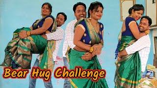 Bear Hug Challenge Husband vs Wife | Lift Curry Challenge | @RansEntertainment